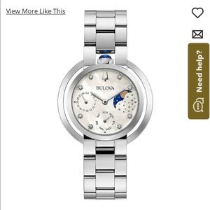 Bulova Rubaiyat Moon Dial Women’s Watch